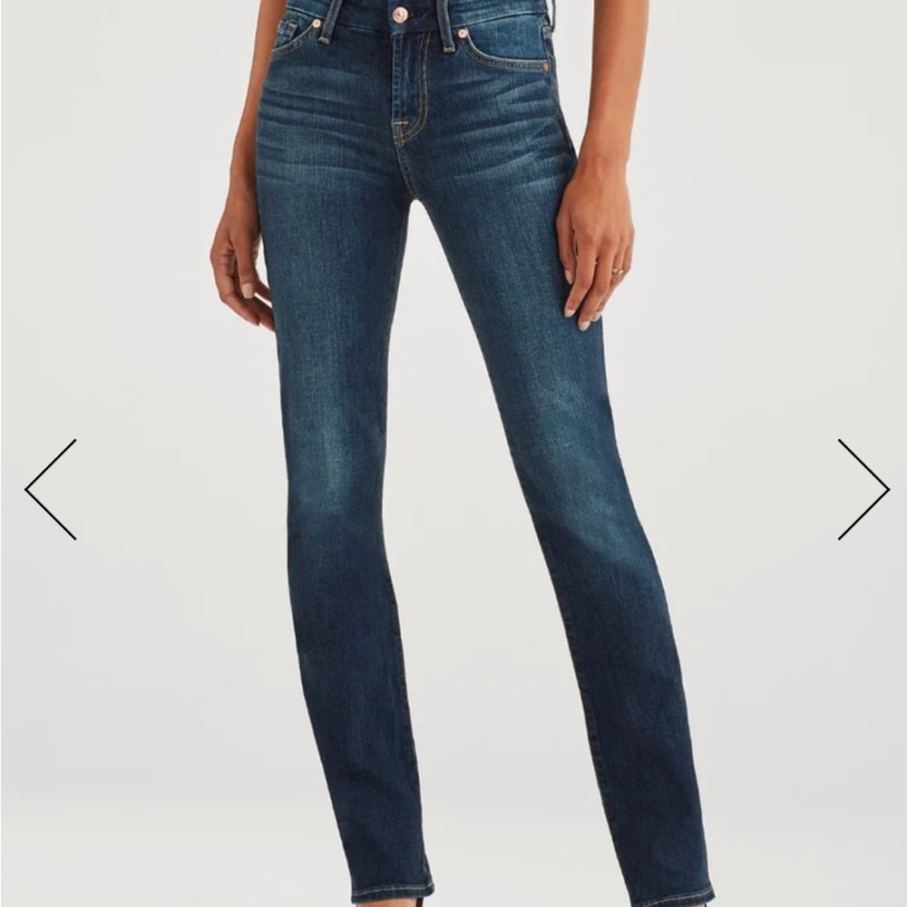 7 for All Mankind Straight Leg Jeans